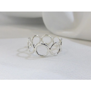 Silver Circles Ring