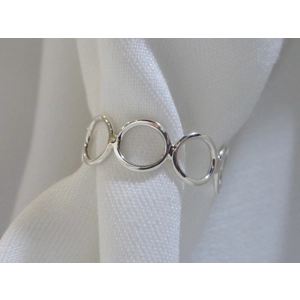 Silver Circles Ring