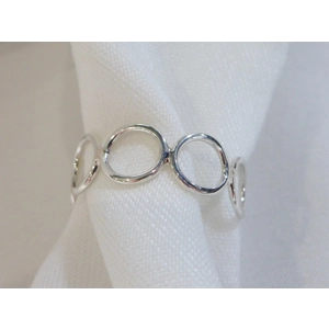 Silver Circles Ring