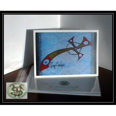 Celtic Christmas Card title=