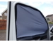 VW T5/T6 Transporter Cab Blinds - Black/Grey
