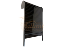 Tambour Door Spiral Kit - Gloss Black Finish