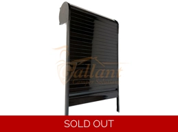 Tambour Door Spiral Kit - Gloss Black Finish