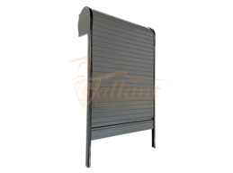 Tambour Door Spiral Kit - Graphite Grey Finish