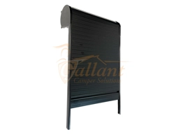 Tambour Door Spiral Kit - Matt Black Finish