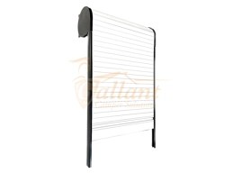 Tambour Door Spiral Kit - Gloss White Finish