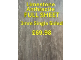 3mm Ply - Limestone Anthracite - Full Sheet