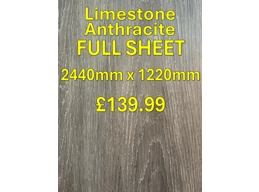 15mm Lightweight Furniture Ply - Limestone Anthracite - Full Sheet