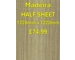 15mm Campervan Furniture Ply - Madeira - Half Sheet