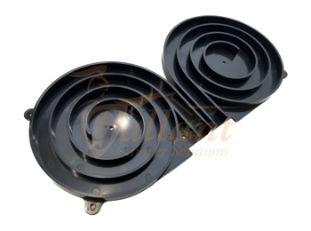 10 x Pairs of Tambour Door Spirals, Roller Door, Campervan, Motorhome, Caravan