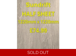 15mm Lightweight Furniture Ply - Sundrift - Half Sheet