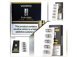 Voopoo Drag X / Vinci coil 5-Pack / RBA Base