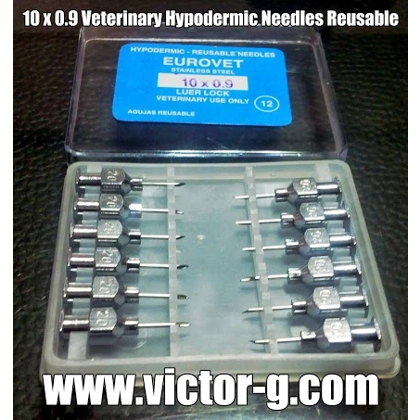 Veterinary Hypodermic Needles Reusable BOX OF 144 Nos. Veterinary Hypodermic Needles Reusable BOX OF 144 Nos.