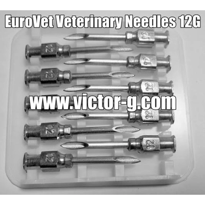 Hypodermic Needles Intramuscular, Long Bevel, Box of 100 Needles