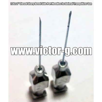 Closed SHARP Bevel Point Needles
