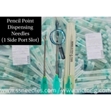 Pencil Point Needles, One Side Port Sl..