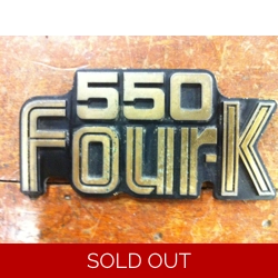 1977-78 Honda CB550K Four Side Cover Emblem