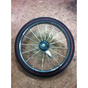 Leader Victoria Precision 16 inch Coaster Wheel with Solid Tire - NOS