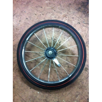 Leader Victoria Precision 16 inch Coaster Wheel with Solid Tire - NOS