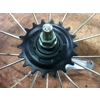 Leader Victoria Precision 16 inch Coaster Wheel with Solid Tire - NOS