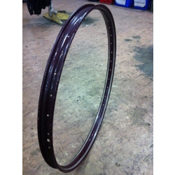 24x1 3/8 ISO 540 Westwood Rim Burgundy - NOS