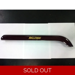 Raleigh Sports Chain Guard with Tabs Maroon - NOS