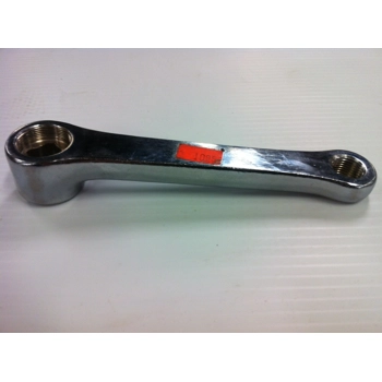 Chrome Steel Left Crank Arm 127mm - NOS