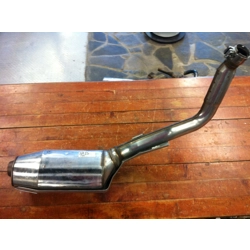 2003-04 Honda CBR600RR Exhaust Pipe and Muffler with Guard  18305-MEE-671 18345-MEE-003