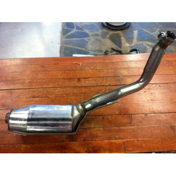 2003-04 Honda CBR600RR Exhaust Pipe and Muffler with Guard  18305-MEE-671 18345-MEE-003