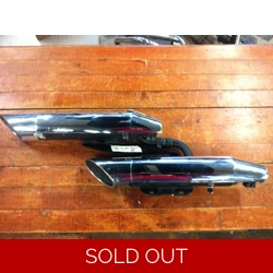 2004-06 Honda VTX1300C Muffler Set 18400-MEM-670 18300-MEM-670