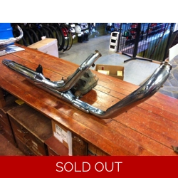 1999-04 Kawasaki VN1500E Vulcan Classic Complete Exhaust Set 18090-1653 18090-1652 18004-1094