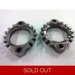 1980-82 Yamaha XS400 Special Exhaust Flanges - Pair