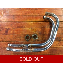 1982 Honda CB650SC CB650 Nighthawk Left Exhaust Head Pipes