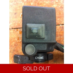 1982 Suzuki GS650G GS750EZ Left Hand Switch Set with Choke Lever