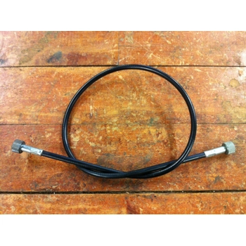 Bicycle Speedometer Cable Housing 26 3/8 Inch 670mm Black - NOS