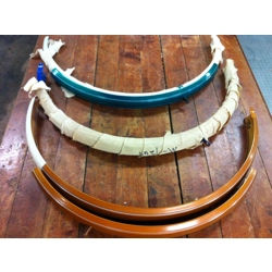 Rapido 24 x 1 3/8 Fender Set Gold Green Blue - NOS