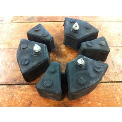 1984-90 Yamaha FJ600 FZ600 RZ350 YX600 Cushion Drive Rubbers 29L-25364-00 Set of 3