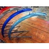 Raleigh Front Fender for 26 x 1 3/8 Wheel Blue Red Grey - NOS
