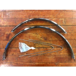 Chrome Fender Set for 27 inch Wheel - NOS