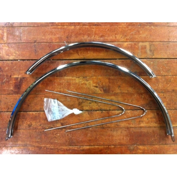 Chrome Fender Set for 27 inch Wheel - NOS