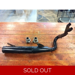 1982-83 Yamaha XZ550 Vision Complete Rear Exhaust