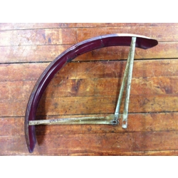 Front Fender for 26in Wheel Balloon Tire Bicycle circa 1950-60s - Unknown Brand