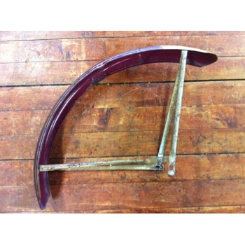 Front Fender for 26in Wheel Balloon Tire Bicycle circa 1950-60s - Unknown Brand