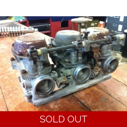 1980-81 Yamaha XS850 Special Carburetor Bank