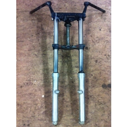 1982-83 Yamaha XZ550R Vision Complete Fork Assembly with Bars 11H-23435-00-98 11H-23102-00