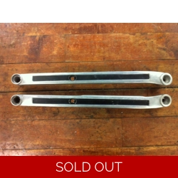1985-86 Honda CB450SC Nighthawk Seat Rails Grab Bars - Pair