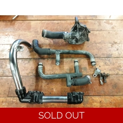 1983-85 Honda VF750F Interceptor Water Pump and Lines