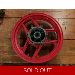 1985-87 Kawasaki ZX600 Ninja Rear Wheel Rim 41073-1436-R2 #1