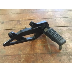 1994-06 Kawasaki EX500D Ninja 500R Right Driver Foot Peg and Bracket 34003-1394 34028-1194