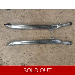 1983-84 Yamaha XVZ12 XVZ1200 Venture Royale Turndown Mufflers - Pair